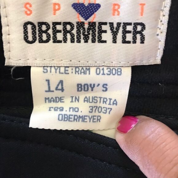 Obermayer sports vintage ski pants big kids size - Picture 5 of 10